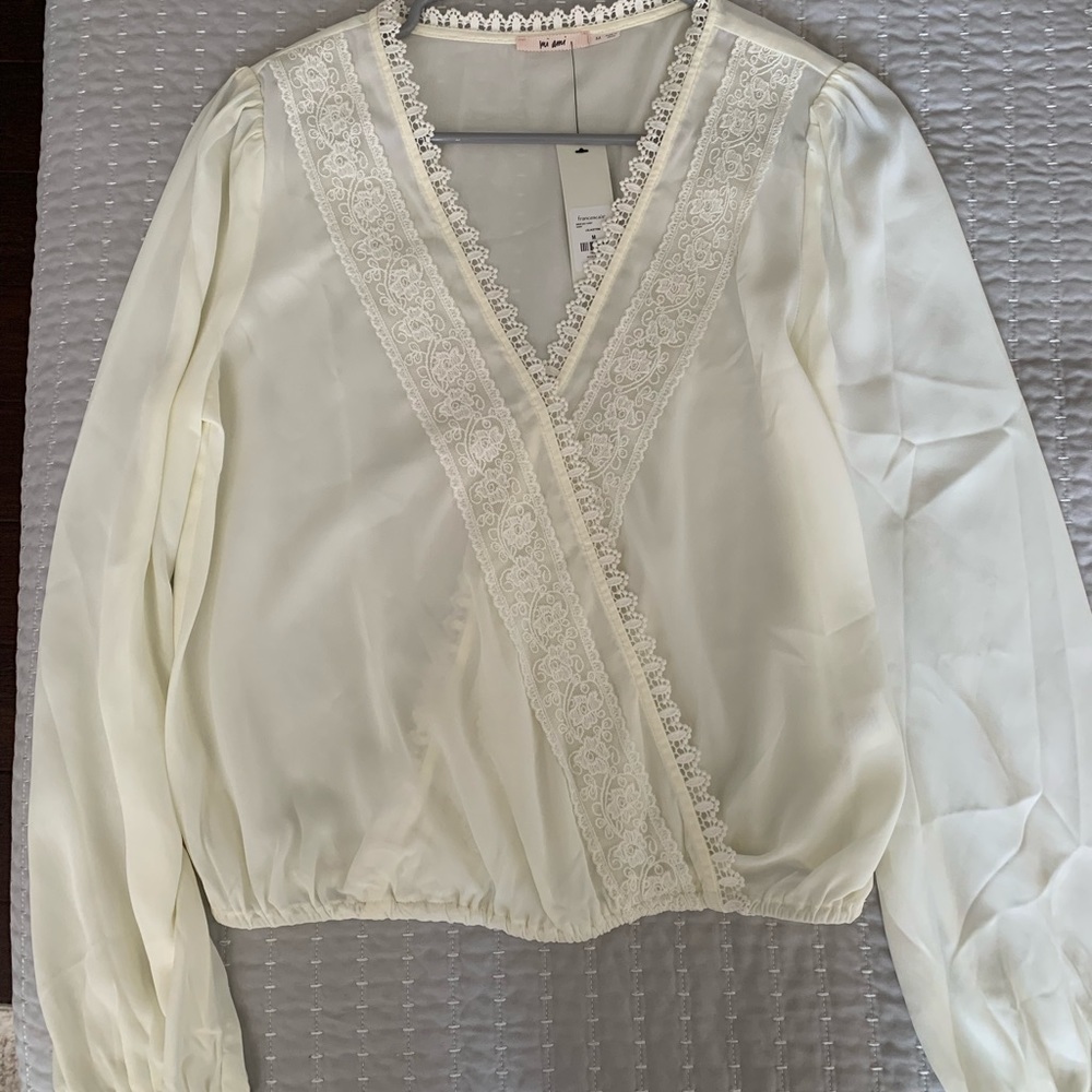 White blouse new with tags